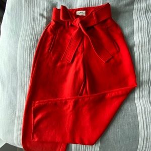 Tie-Front Wilfred dress pants!